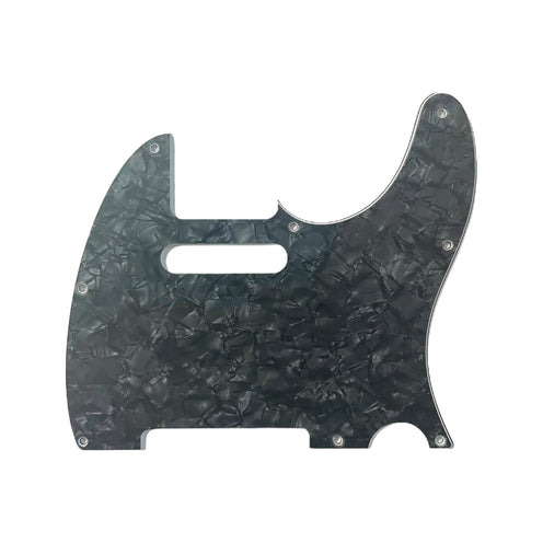 Allparts PG-0562-052 Dark Black Pearloid Guitar Pickguard for Telecaster
