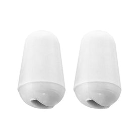 Allparts SK-0710-025 White Switch Tips for USA Stratocaster, Set of 2