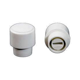 Allparts SK-0714-025 White Vintage Style Switch Knobs for Telecaster, Set of 2