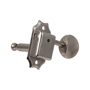 Allparts TK-0875-001 Nickel Vintage Style Gotoh 3x3 Keys, Set of 6