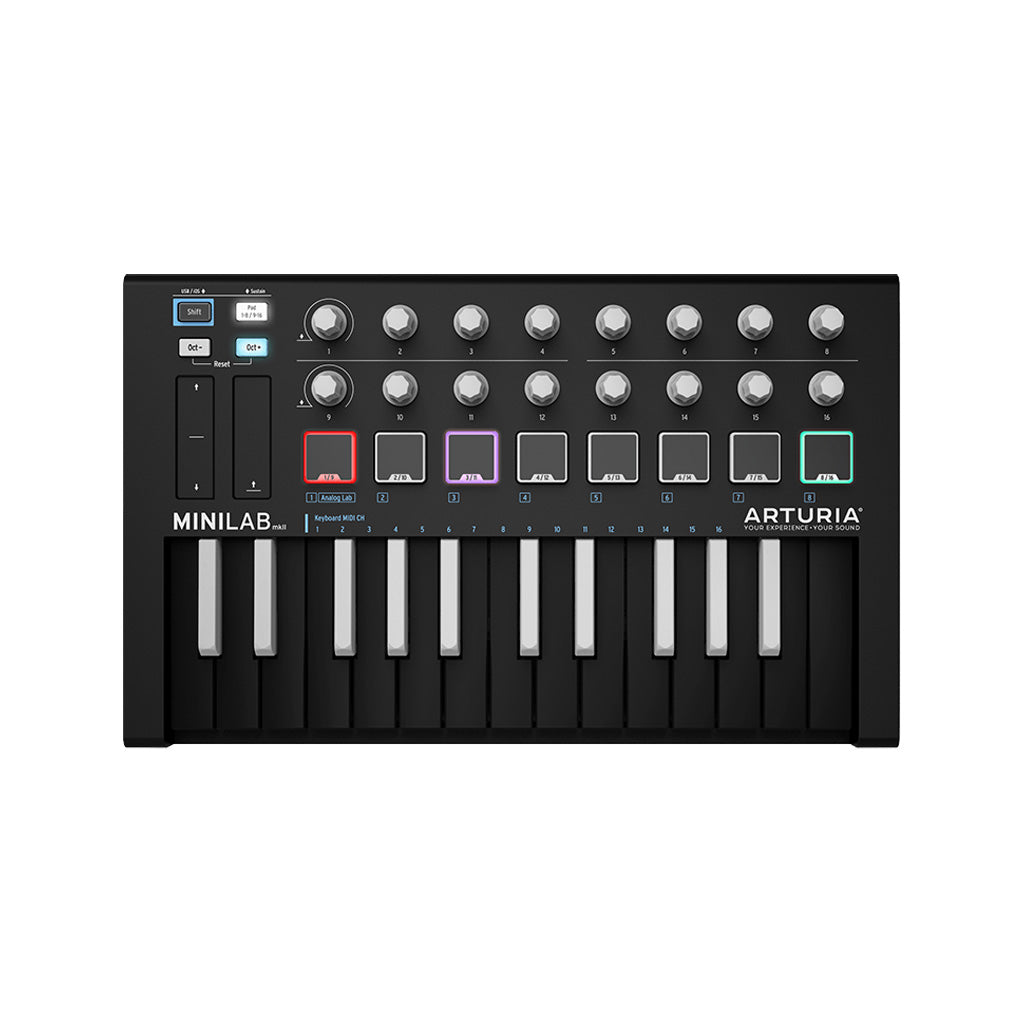 [新品] ARTURIA MINILAB MK2 INVERTED Arturia MiniLab Mk 2 USB Keyboard Controller INVERTED Edition