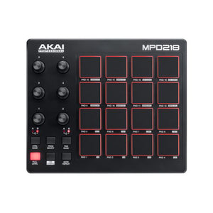 Akai Professional MPD218 16-Pad Midi Controller