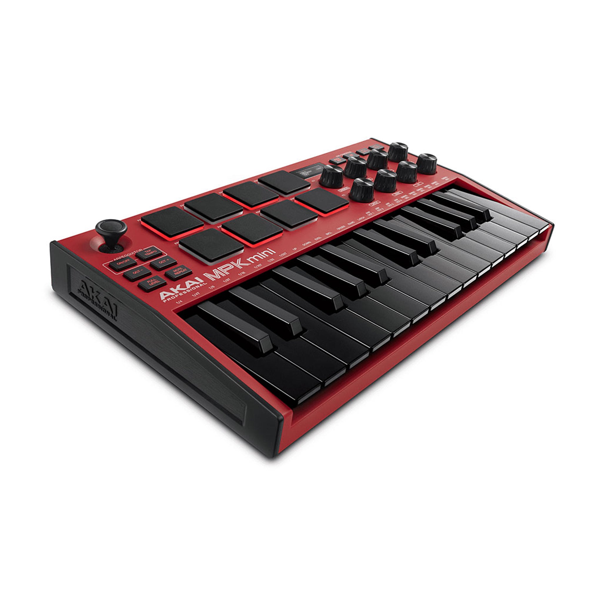 Akai MPK Mini Mk3 Compact Keyboard Controller, Red – Swee