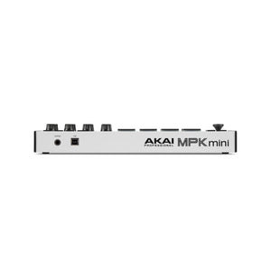 Akai MPK Mini Mk3 Compact Keyboard Controller, Limited Edition White