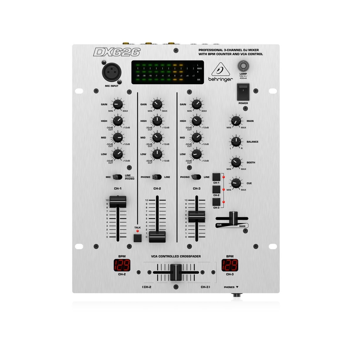 Behringer Pro Mixer DX626 3-channel DJ Mixer – Swee Lee Malaysia