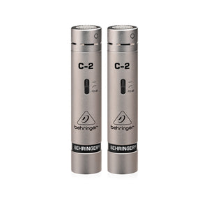 Behringer C-2 Matched Studio Condenser Microphones, Pair
