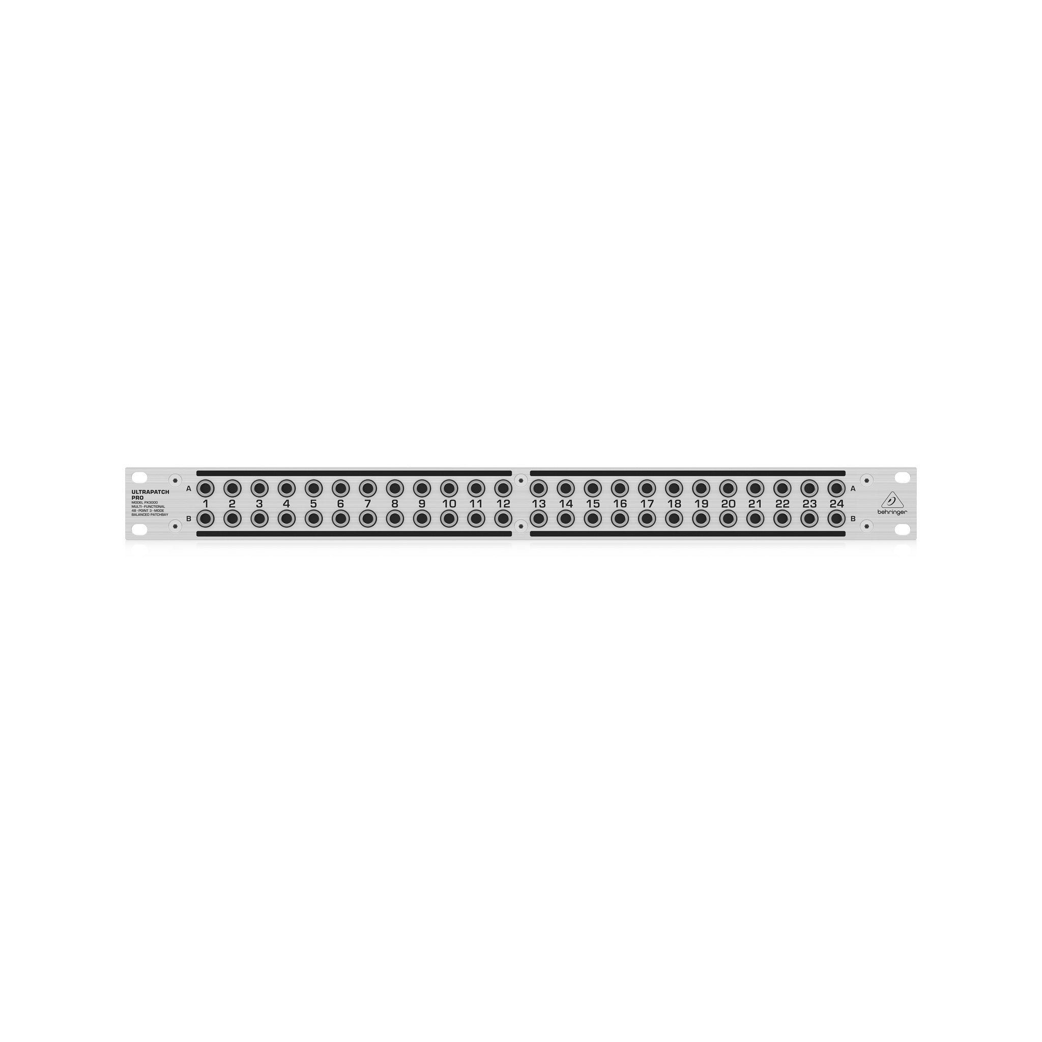 Behringer Ultrapatch Pro PX3000 48-point 1/4" TRS Balanced Patch Bay