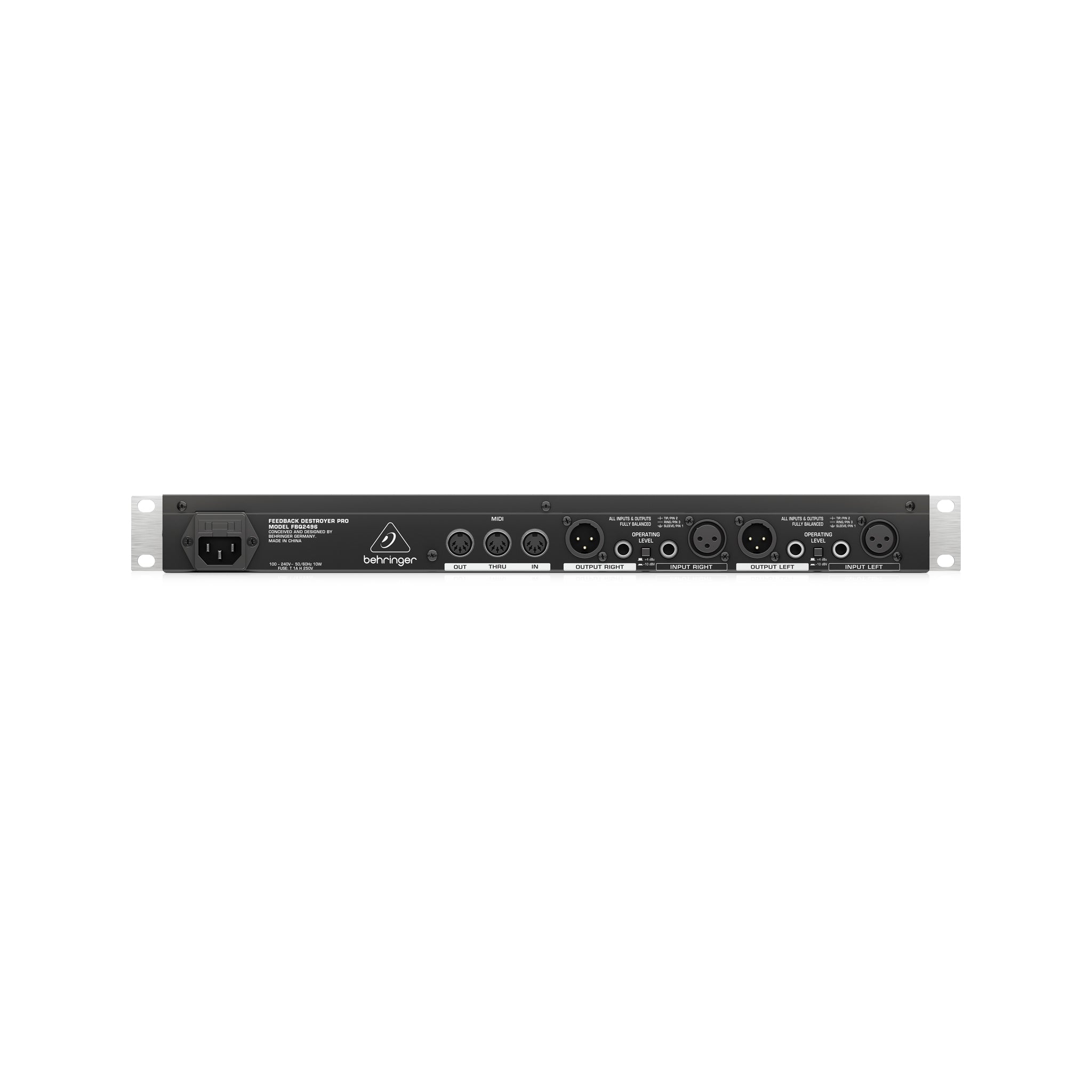 Behringer Feedback Destroyer Pro FBQ2496 – Swee Lee Malaysia