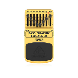 Behringer BEQ700 Bass Graphic Equalizer Guitar Pedal