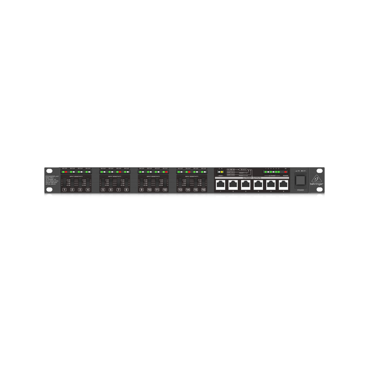 Behringer Powerplay P16-I 16-channel Input Module – Swee Lee