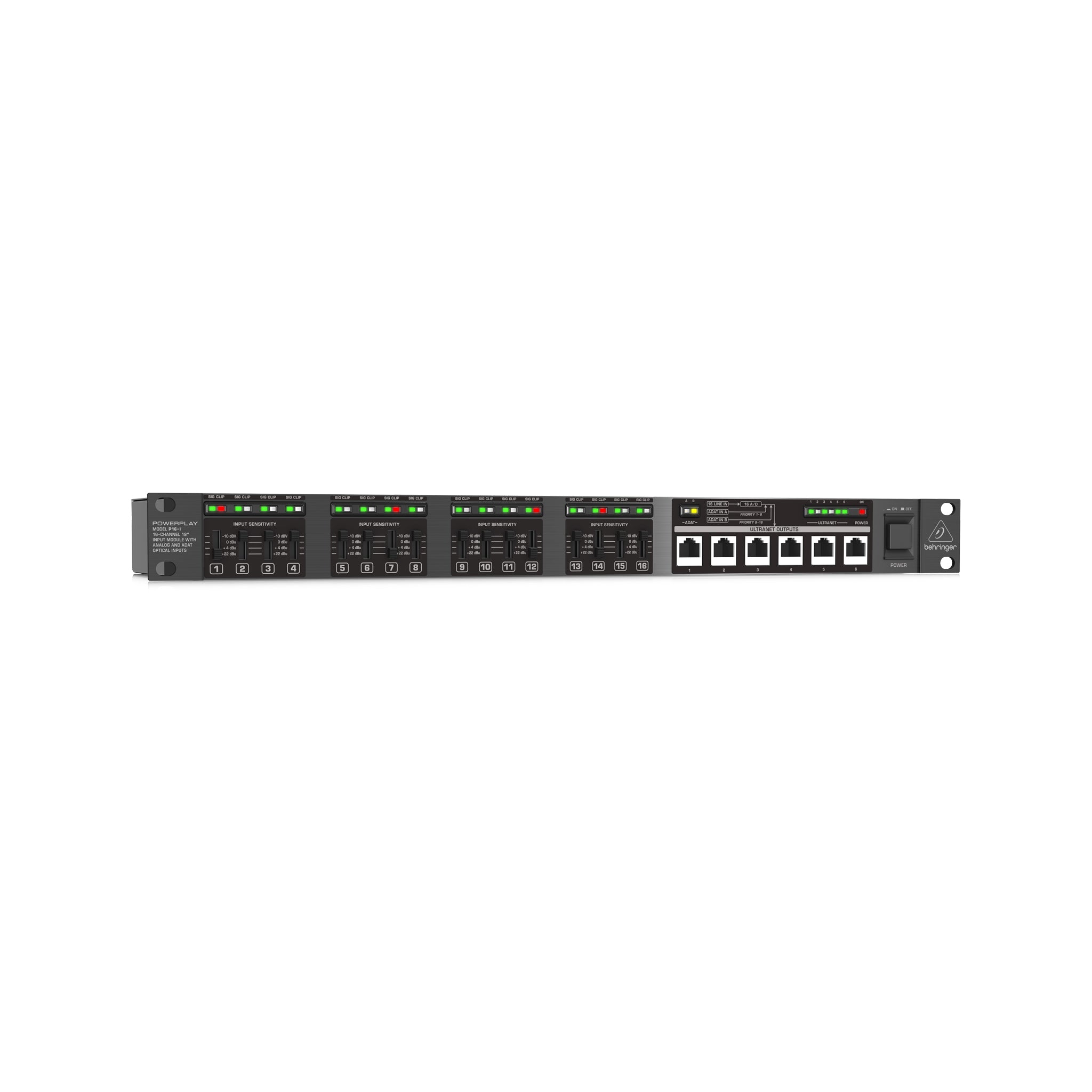 Behringer Powerplay P16-I 16-channel Input Module – Swee Lee
