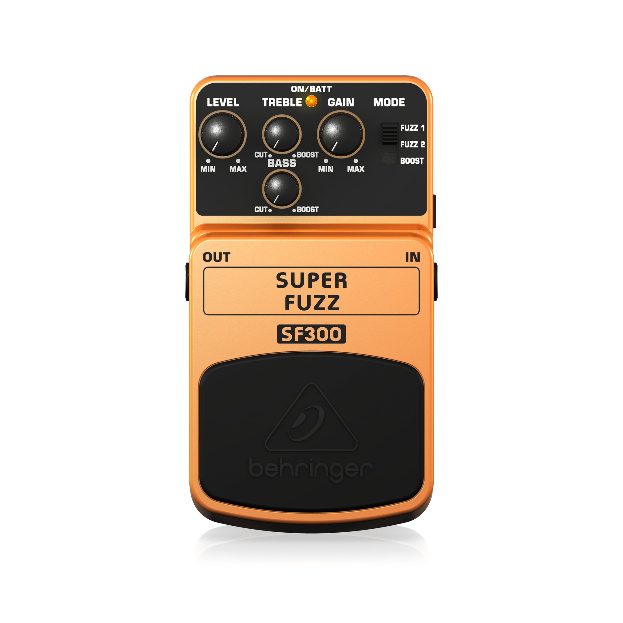 Behringer SF300 Super Fuzz Distortion Guitar Effects Pedal