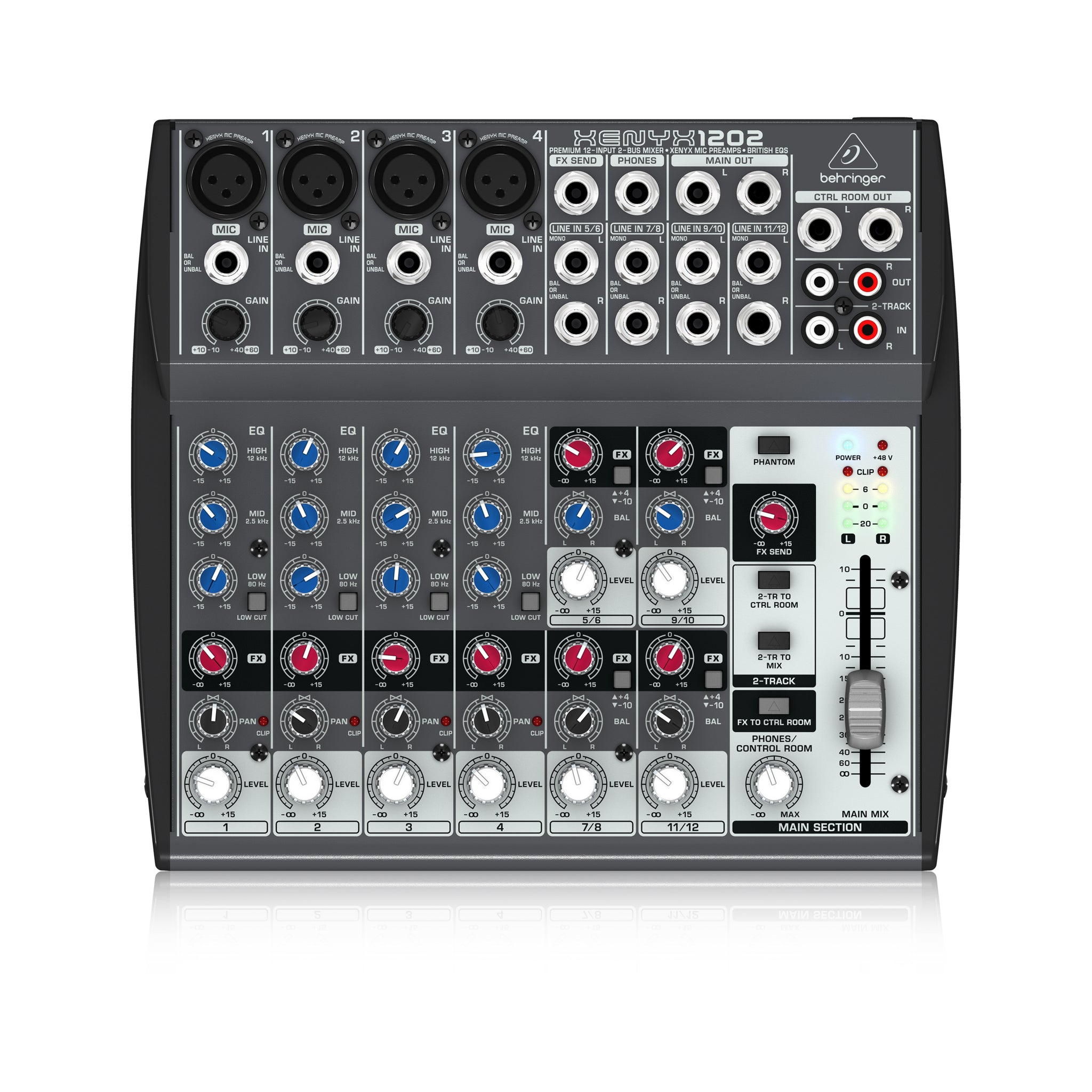 Behringer 1202 Xenyx 8-Channel Analog Mixer