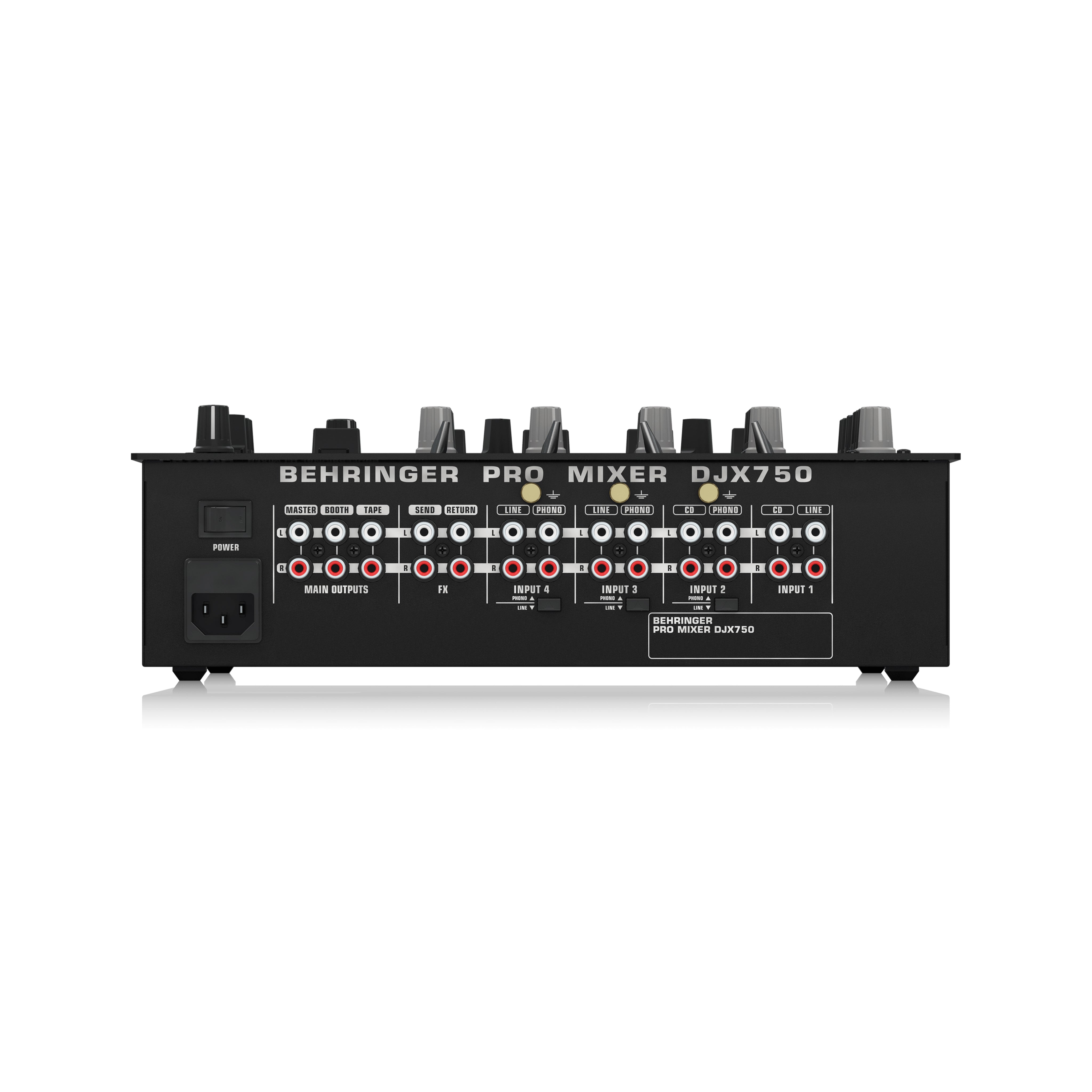 Behringer Pro Mixer DJX750 4-channel DJ Mixer – Swee Lee Malaysia