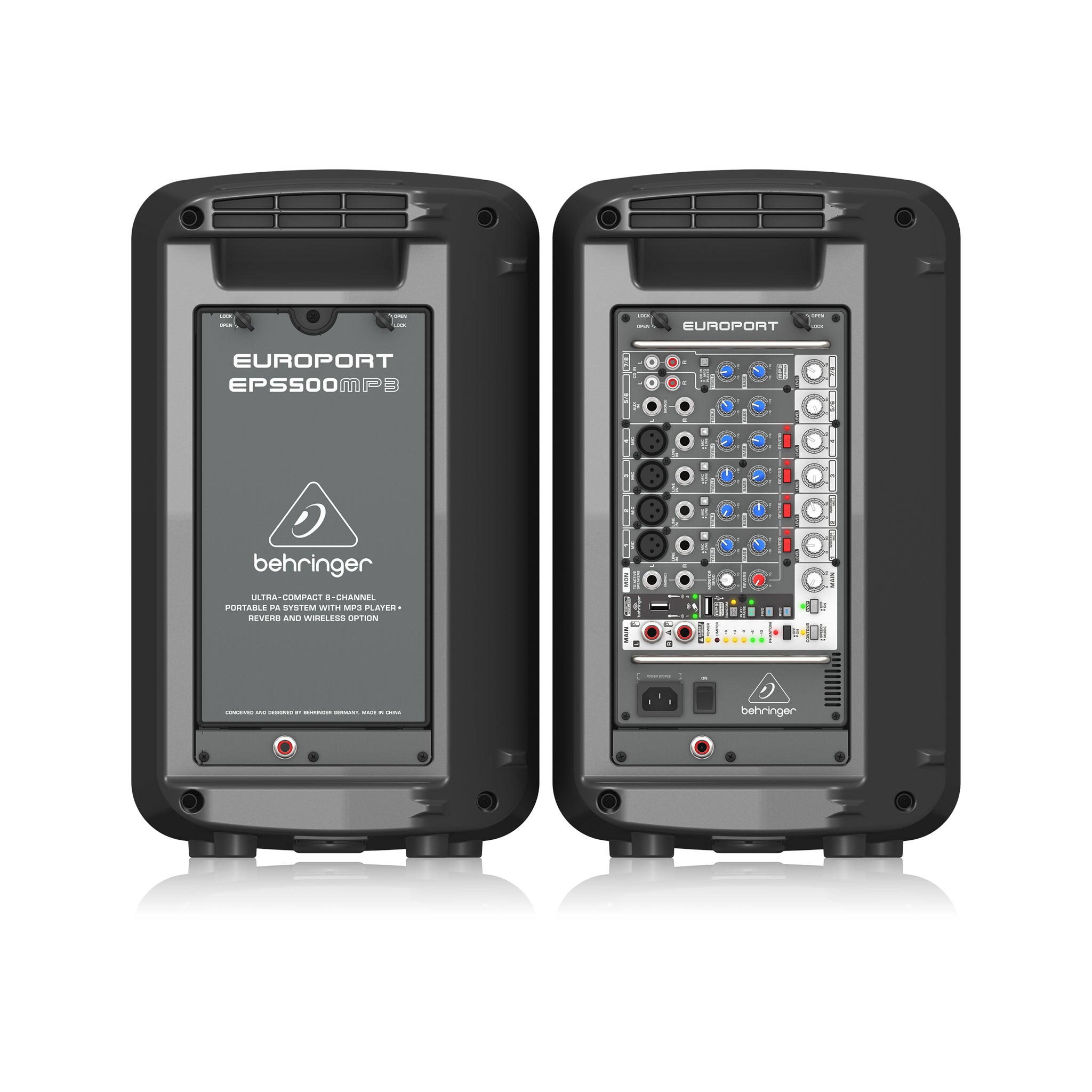 Behringer EPS500MP3 Compact Portable PA – Swee Lee Malaysia