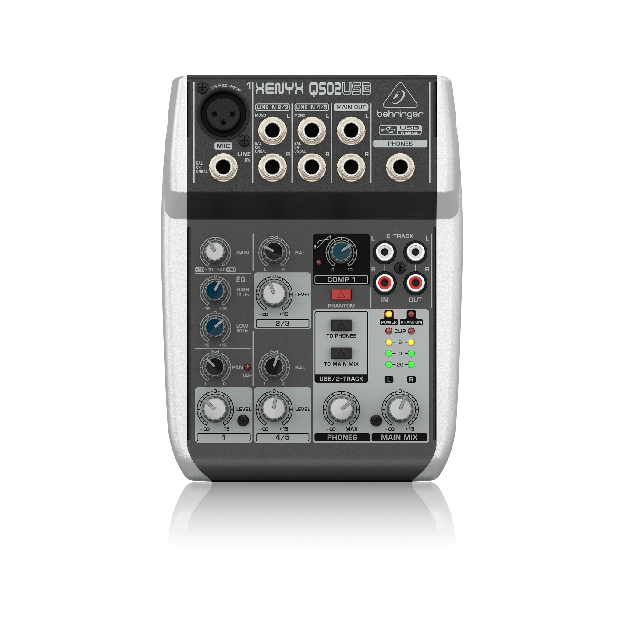Behringer Q502USB Xenyx Mixer w/ USB