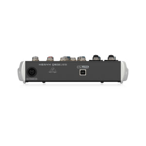 Behringer Q802USB Xenyx 8-Channel Mixer w/ USB, UK Plug