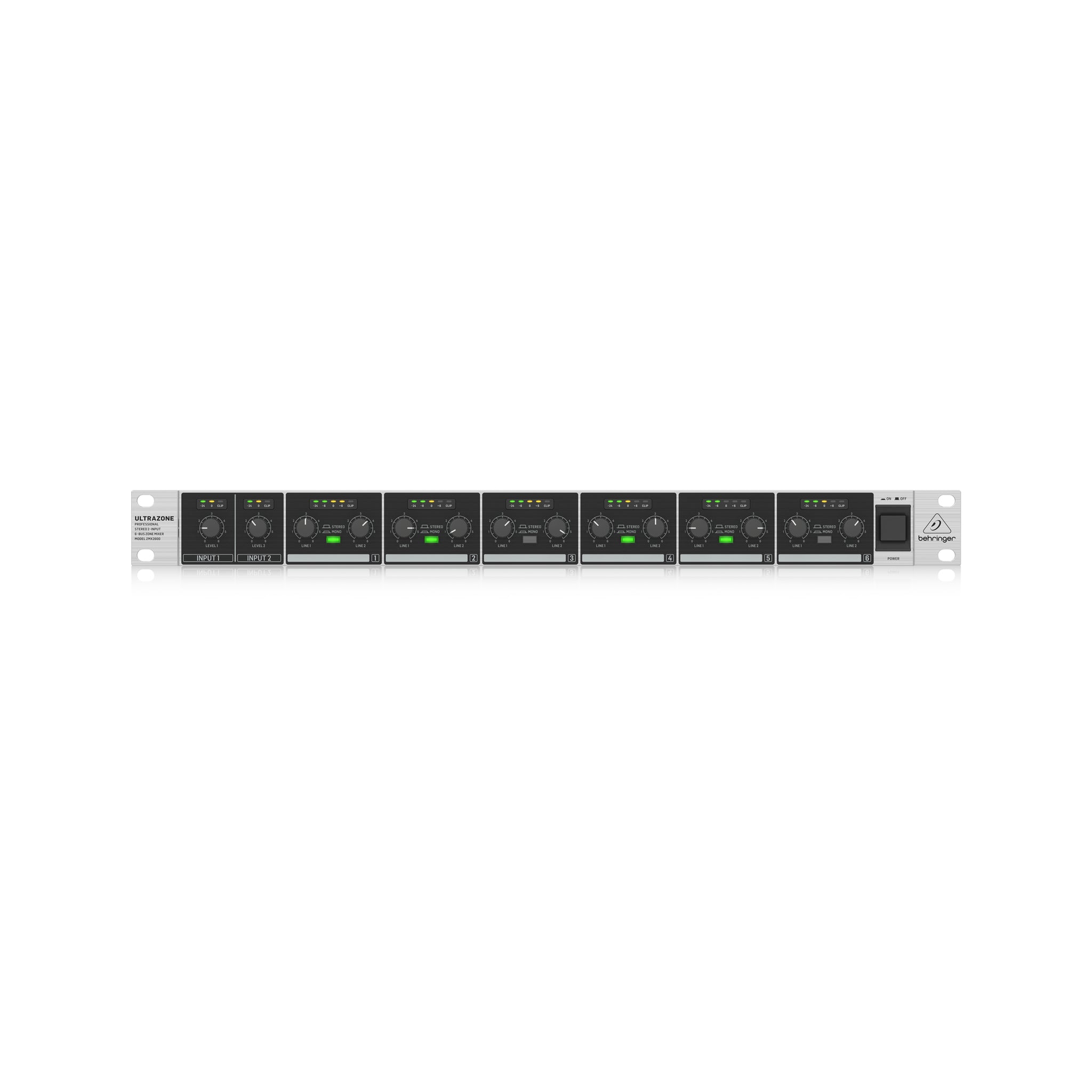 Behringer Ultrazone ZMX2600 Rackmount Zone Mixer