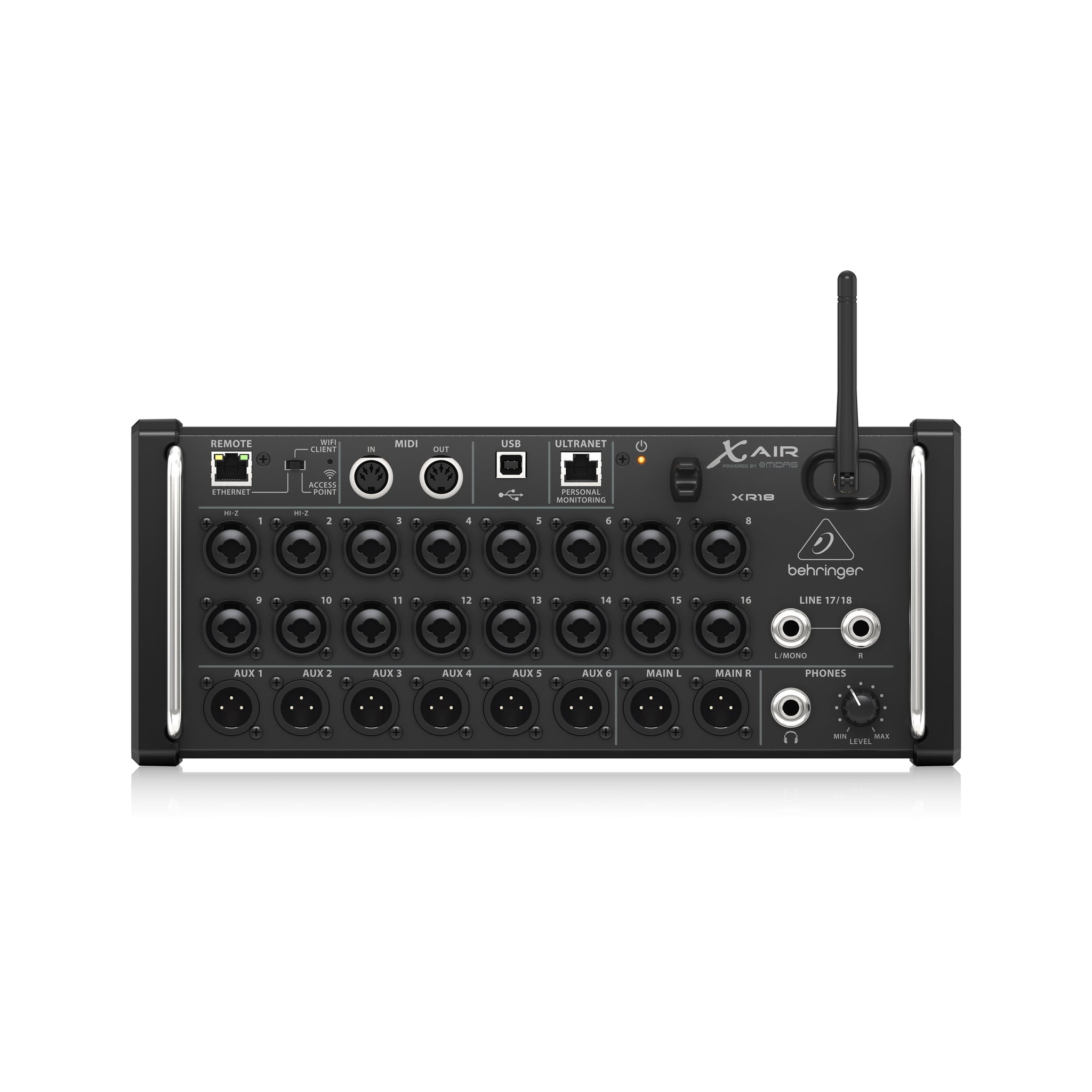 Behringer XR18 X Air 18-Channel Tablet-Controlled Digital Mixer - EU Plug