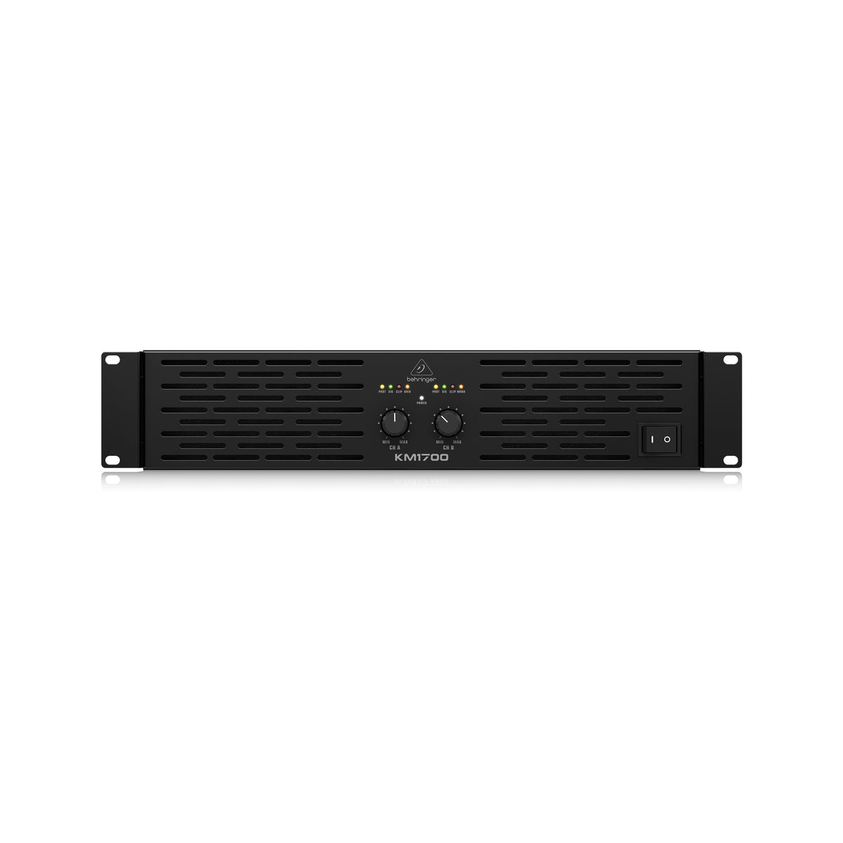 Behringer KM1700 1700W 2-channel Power Amplifier – Swee Lee Malaysia