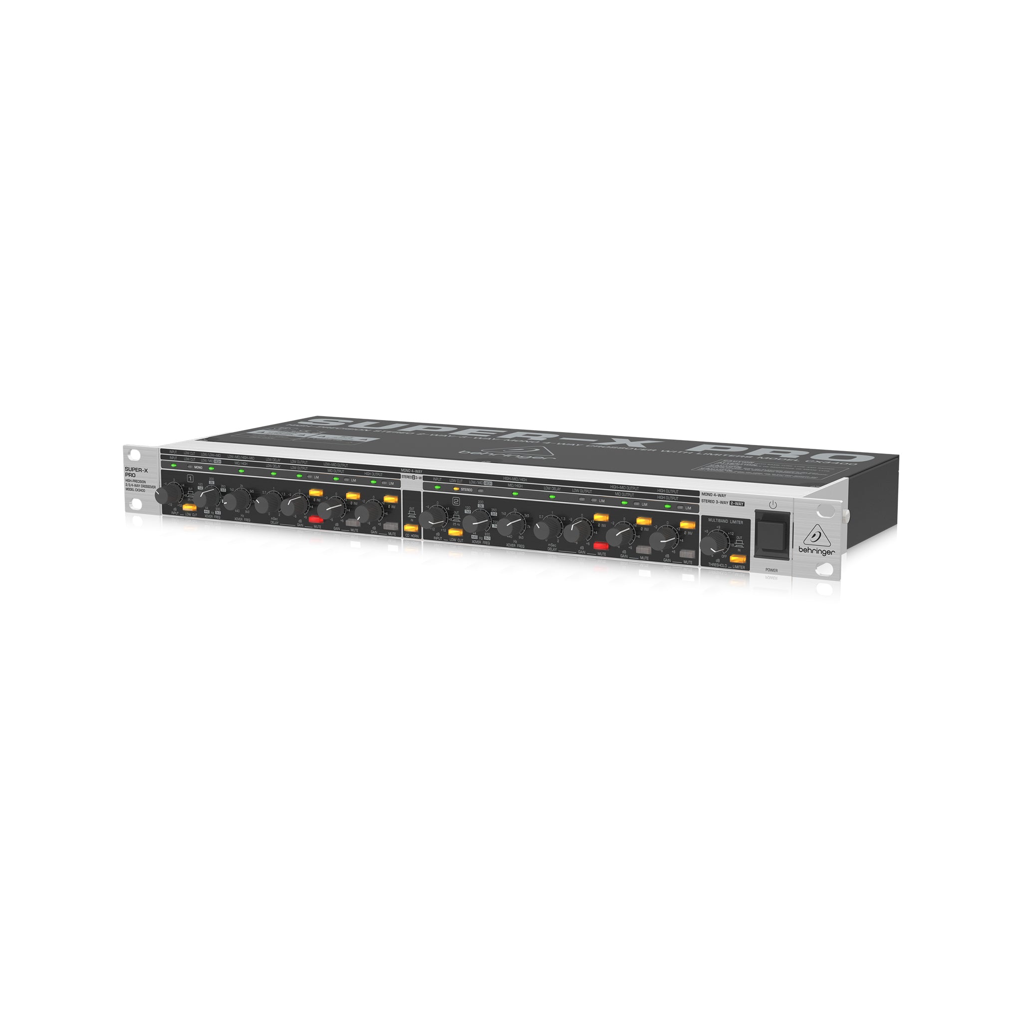 Behringer Super-X Pro CX3400 V2 Multi-channel Crossover with