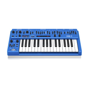 Behringer MS-1-BU Analog Synthesizer with Handgrip, Blue, EU Plug