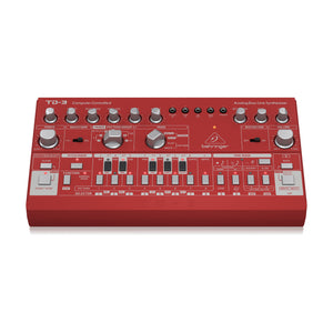 Behringer TD-3-RD Analog Bass Line Synthesizer, Red