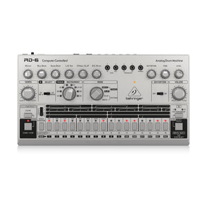 Behringer RD-6-SR Analog Drum Machine, Silver