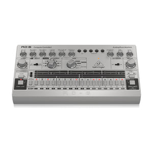 Behringer RD-6-SR Analog Drum Machine, Silver