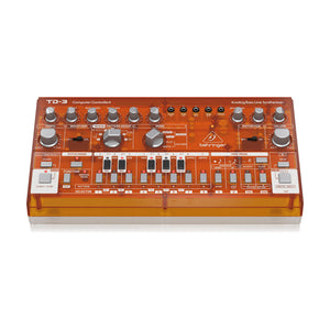 Behringer TD-3-TG Analog Bass Line Synthesizer, Tangerine
