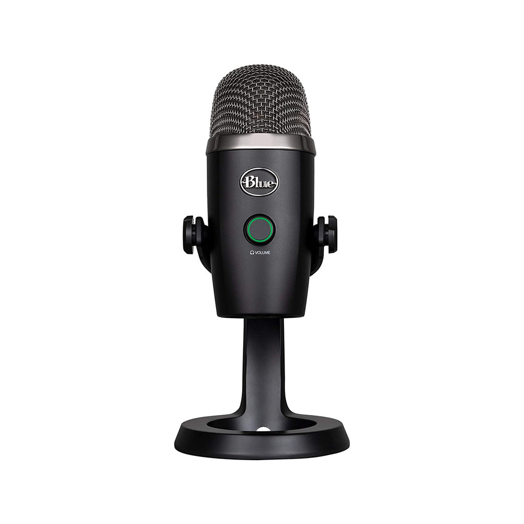 Blue Yeti Nano Multi-Pattern USB Condenser Microphone, Blackout - Model 988-000502