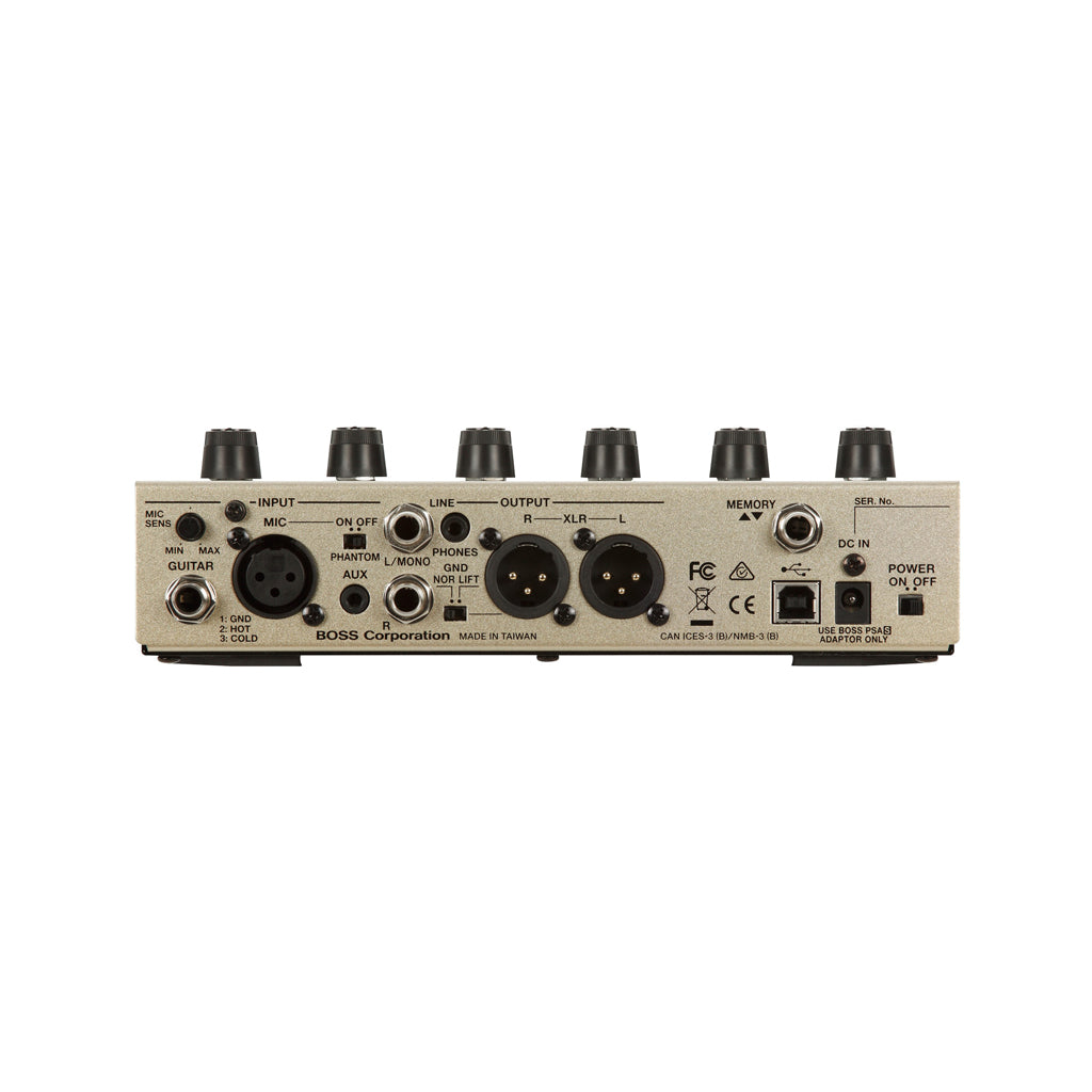 BOSS VE-8 Acoustic Singer Vocal & Guitar Processor Pedal