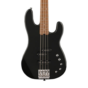 Charvel Pro-Mod San Dimas Bass PJ IV Electric Bass Guitar, Maple FB, Metallic Black
