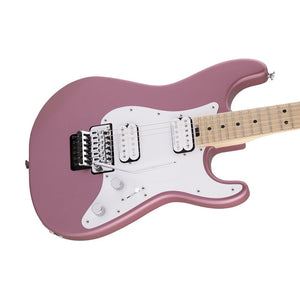 Charvel Pro Mod So-Cal Style 1 HH Electric Guitar w/Floyd Rose, Maple FB, Satin Burgundy Mist