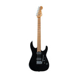 Charvel Pro-Mod DK24 HH 2PT Electric Guitar, Caramelized Maple FB, Black