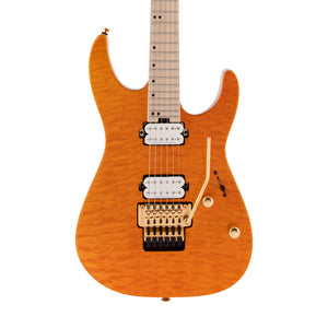 Charvel Pro Mod DK24 HH Electric Guitar w/Floyd Rose, Maple FB, Dark Amber