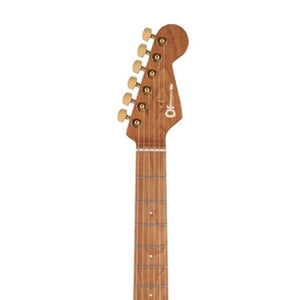 Charvel Pro-Mod DK24 HSH CM Mahogany Electric Guitar, Caramelized Maple FB, Natural