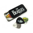 D'Addario Beatles Signature Guitar Pick Tins, Logo, 15 picks, Medium