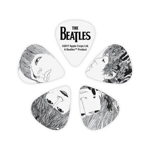 D'Addario Beatles Guitar Picks, Revolver, 10 pack, Thin