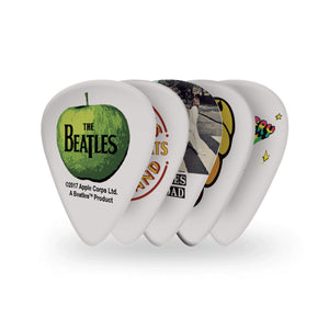 D'Addario Beatles Guitar Picks, Albums 10 pack, Thin