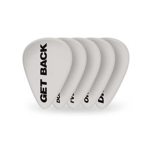 D'Addario Beatles Get Back Guitar Picks, 10-Pack, Medium
