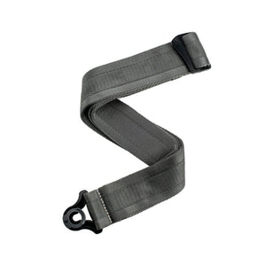 D'Addario 50mm Auto Lock Guitar Strap, Metal Grey