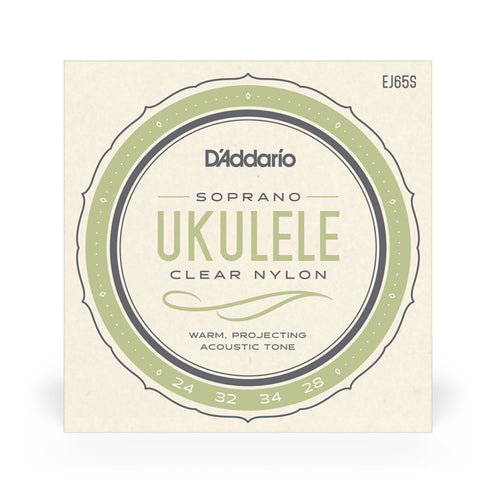 D'Addario EJ65S Soprano Ukulele Strings