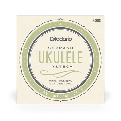 D'Addario EJ88S Nyltech Ukulele Strings, Soprano
