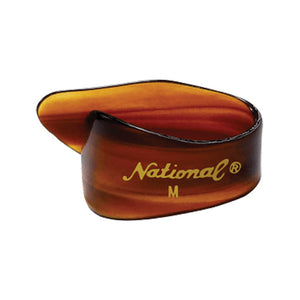 D'Addario NP7T-04 National Thumb Picks, Medium Shell Celluloid, 4-Pack