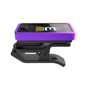 D'Addario PW-CT-17PR Eclipse Headstock Tuner, Purple