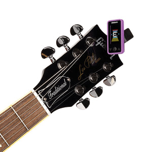 D'Addario PW-CT-17PR Eclipse Headstock Tuner, Purple