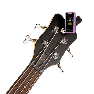 D'Addario PW-CT-17PR Eclipse Headstock Tuner, Purple
