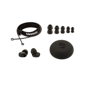 D'Addario PW-DBUDHP-01 dBud Universal Fit Volume Adjustable Earplugs