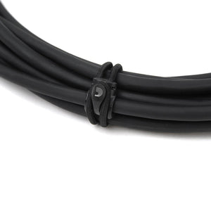 D'Addario PW-ECT-10 1/4inch Elastic Cable Ties, Pack of 10